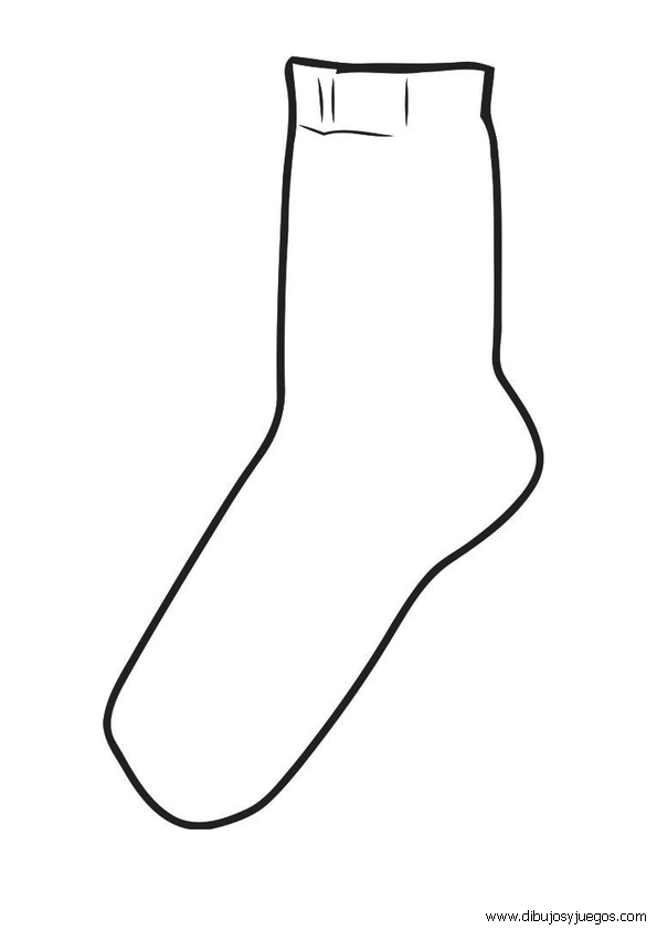 pair of socks coloring pages - photo #23
