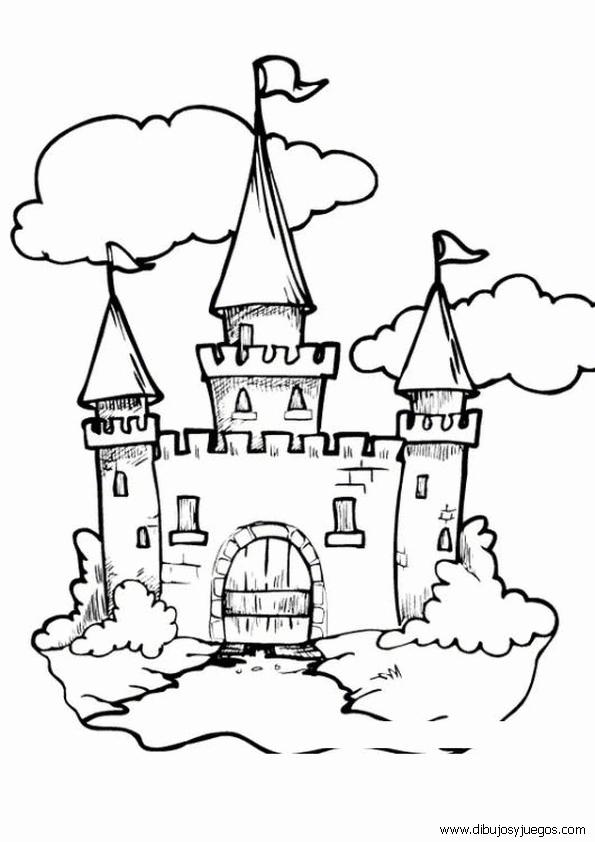 Castillos de dibujos animados - Imagui