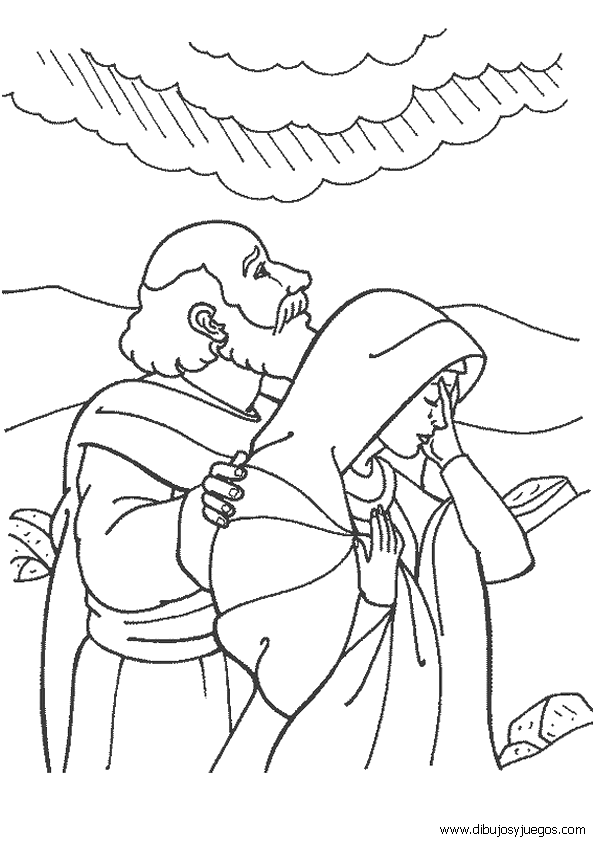 dibujo-de-la-biblia-014-jose-y-maria.gif
