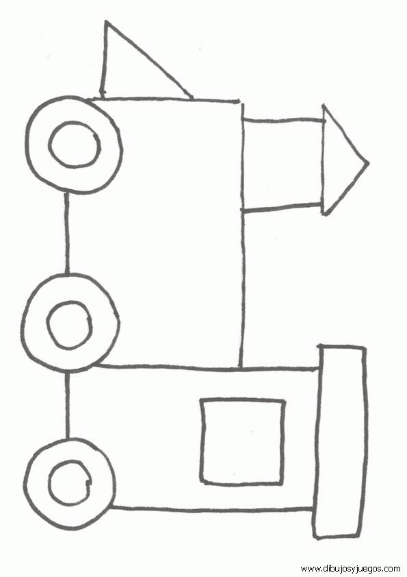 Trenes en figuras geométricas - Imagui