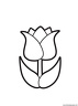 dibujo-flores-tulipanes-000