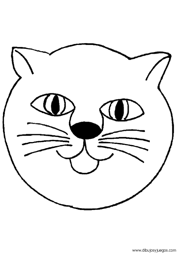 Cara de gato para dibujar - Imagui