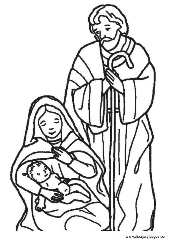 Dibujo De Nacimiento De Jesus Nazaret 007 Dibujos Y Juegos Para