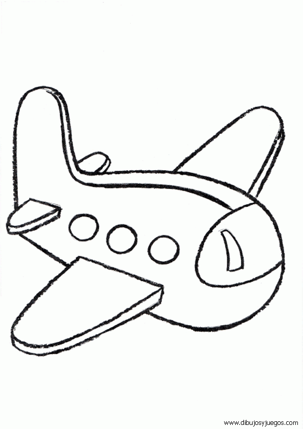 dibujo-de-aviones-para-colorear-002 | Dibujos y juegos, para pintar y  colorear