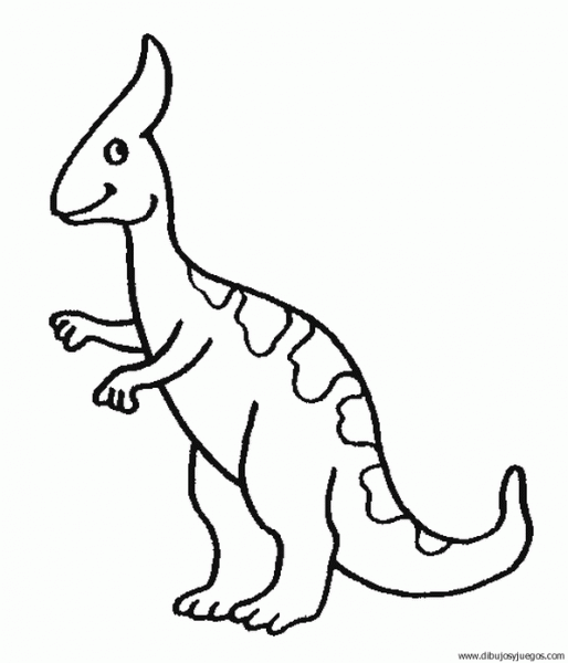 dibujo-de-dinosaurio-154 | Dibujos y juegos, para pintar y colorear