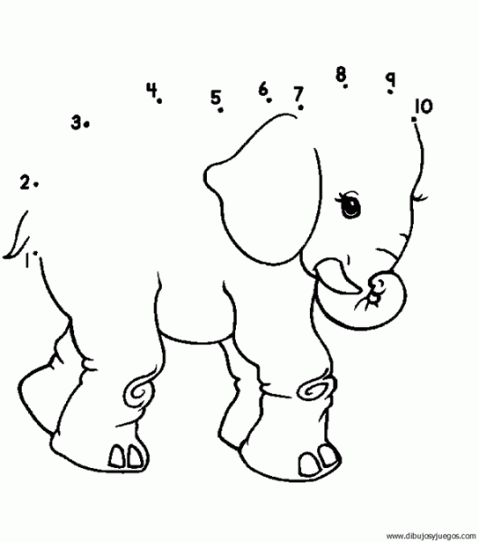 animales-dibujar-uniendo-puntos-numeros-030 | Dibujos y juegos, para pintar  y colorear